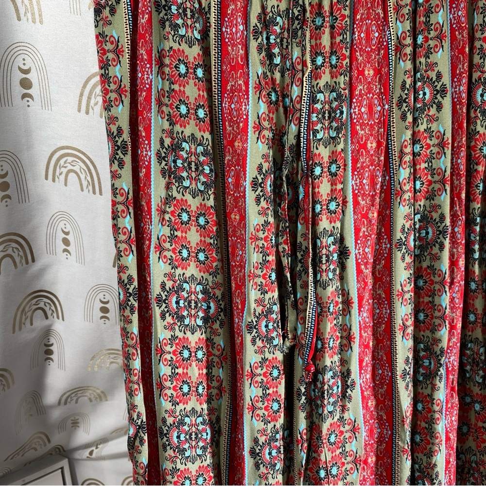 Love 83 Multicolor Wide-Leg Pants - Picture 4 of 10